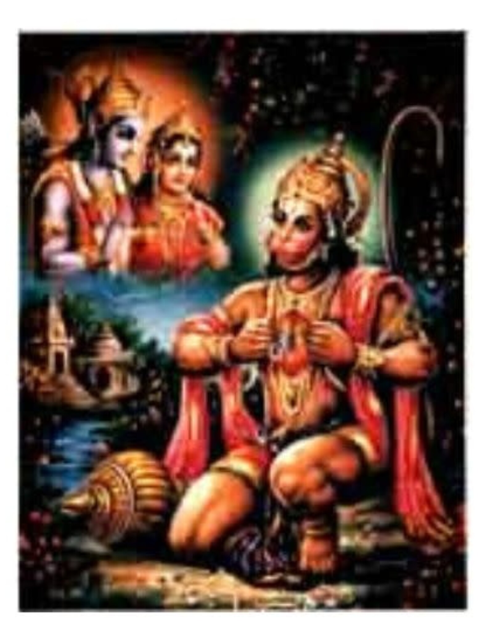 Hanuman - Laminated Cards