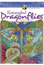 Creative Haven Entangled Dragonflies Coloring Book by Creative Haven