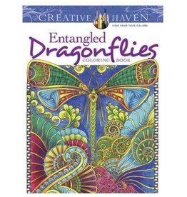 Creative Haven Entangled Dragonflies Coloring Book by Creative Haven