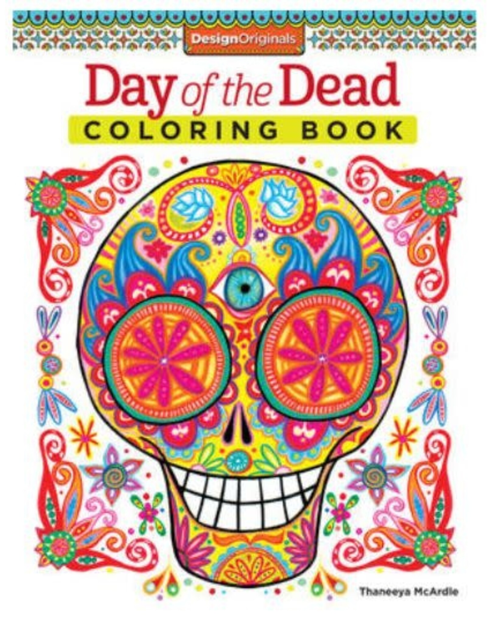 Design Originals Day of the Dead Coloring Book by Design Originals