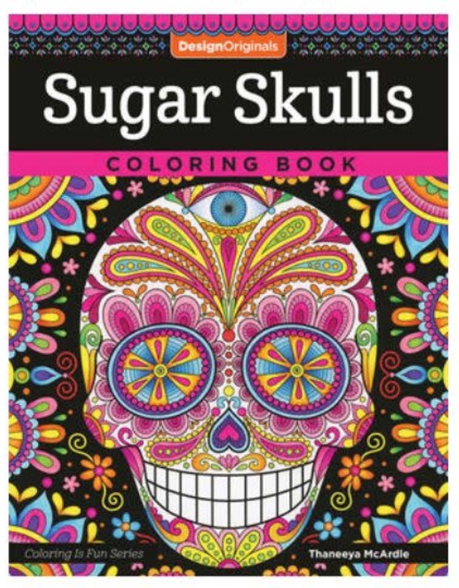 Design Originals Sugar Skulls Coloring Book