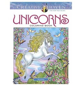 Creative Haven Unicorns Coloring Book by Creative Haven