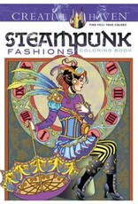 Creative Haven Steampunk Fashions Coloring Book by Creative Haven