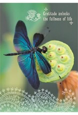 Gratitude Dragonfly Greeting Card