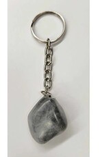 Tumbled Stone Keychains - Labradorite