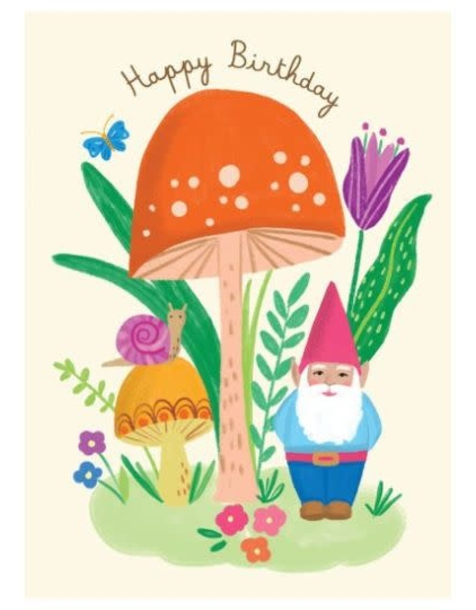Tree - Free Greetings Happy Birthday - Grow your own Magic - Greeting Card