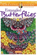 Creative Haven Entangled Butterflies Coloring Book by Creative Haven