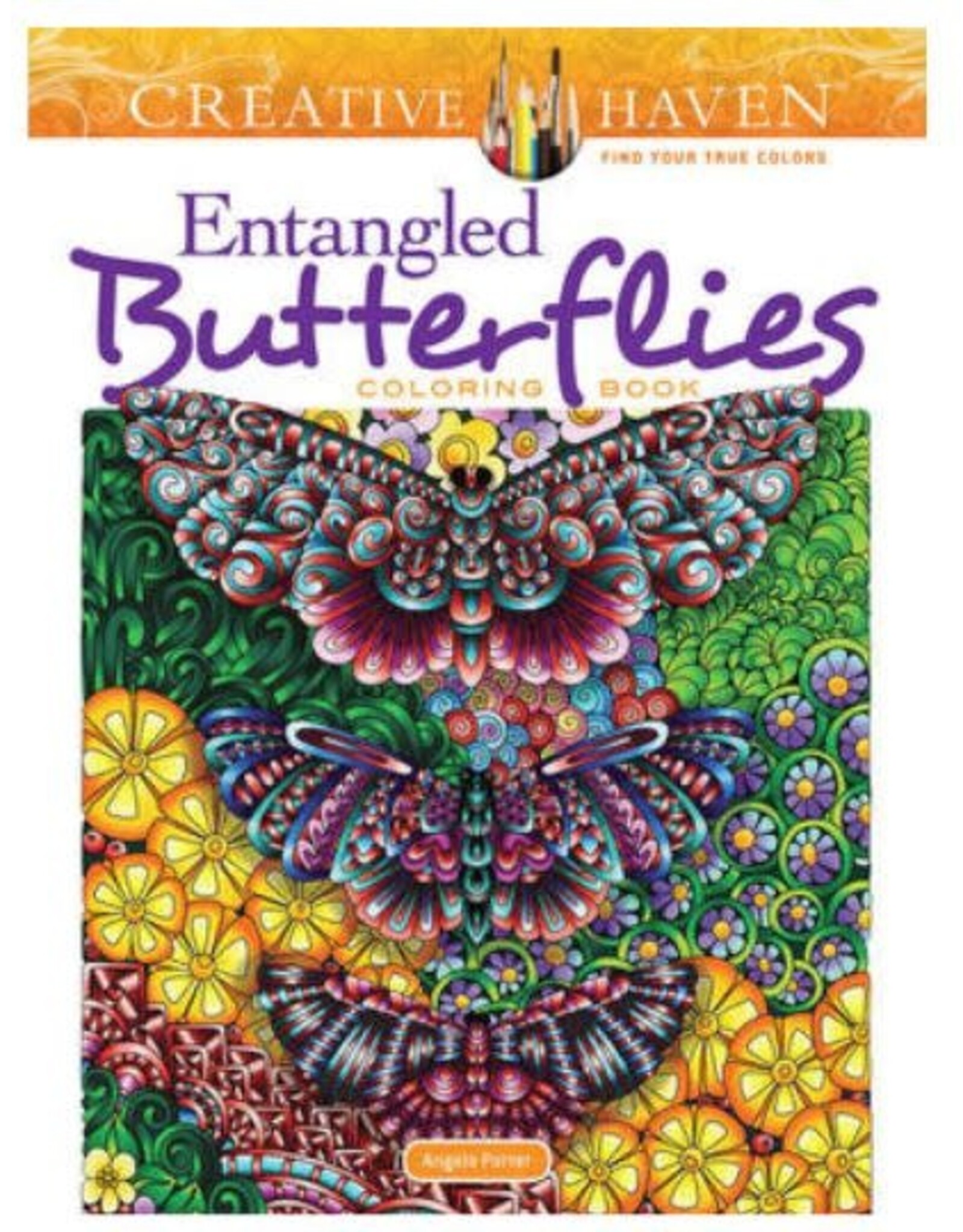 Creative Haven Entangled Butterflies Coloring Book by Creative Haven