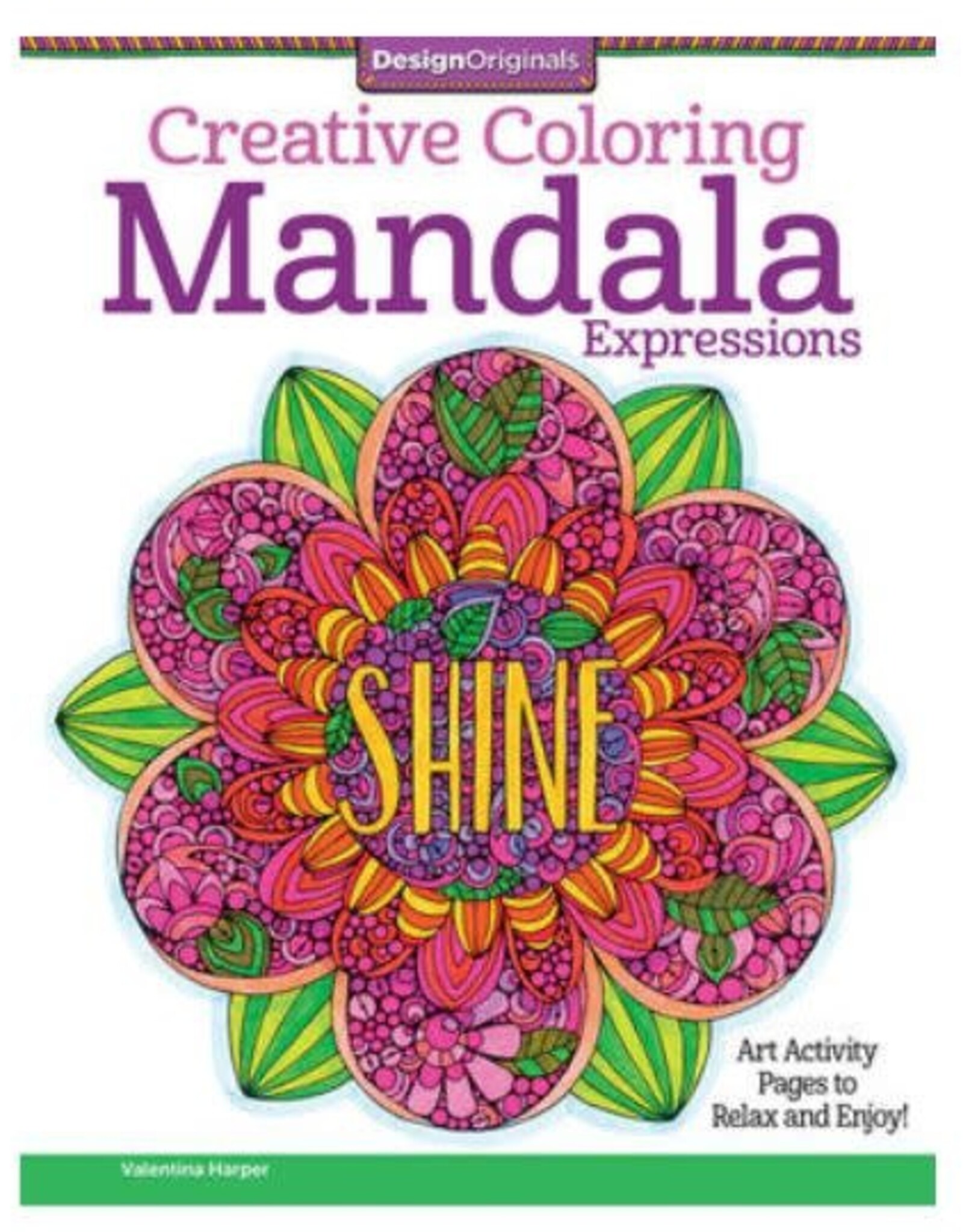 Design Originals Mandala Expressions Coloring Book