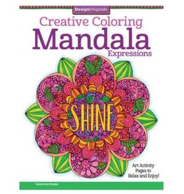 Design Originals Mandala Expressions Coloring Book