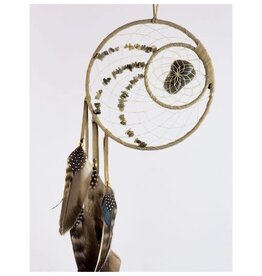 Monague Native Crafts Woodland 6" Dream Catcher - Labradorite