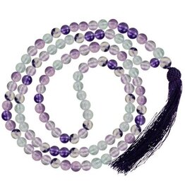 Fluorite Mala 34"  8mm