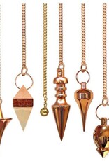 Assorted Copper Colour Metal Pendulums