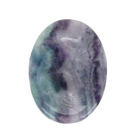 Worry Stone - Rainbow Fluorite