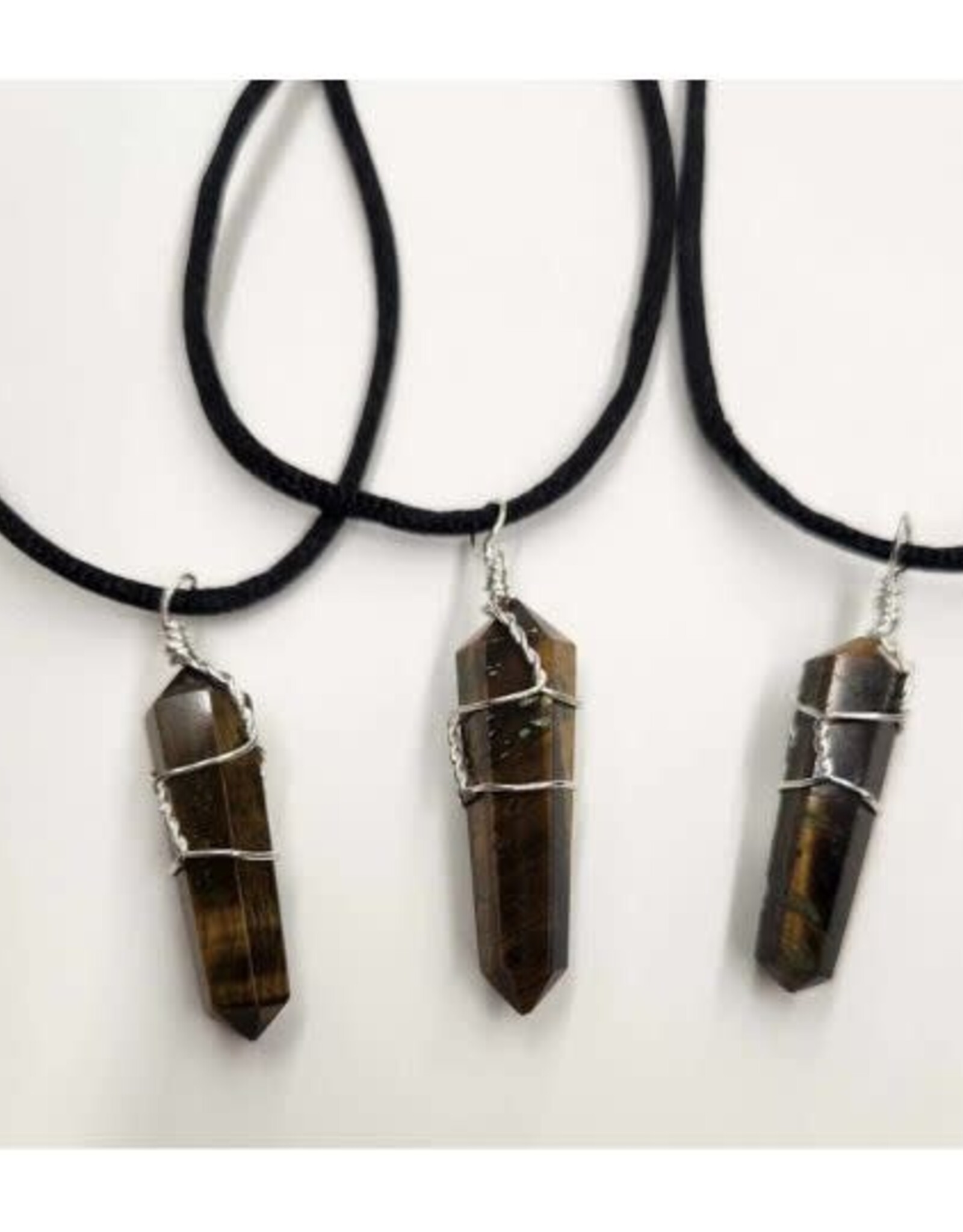 Golden Tiger's Eye Point Necklace