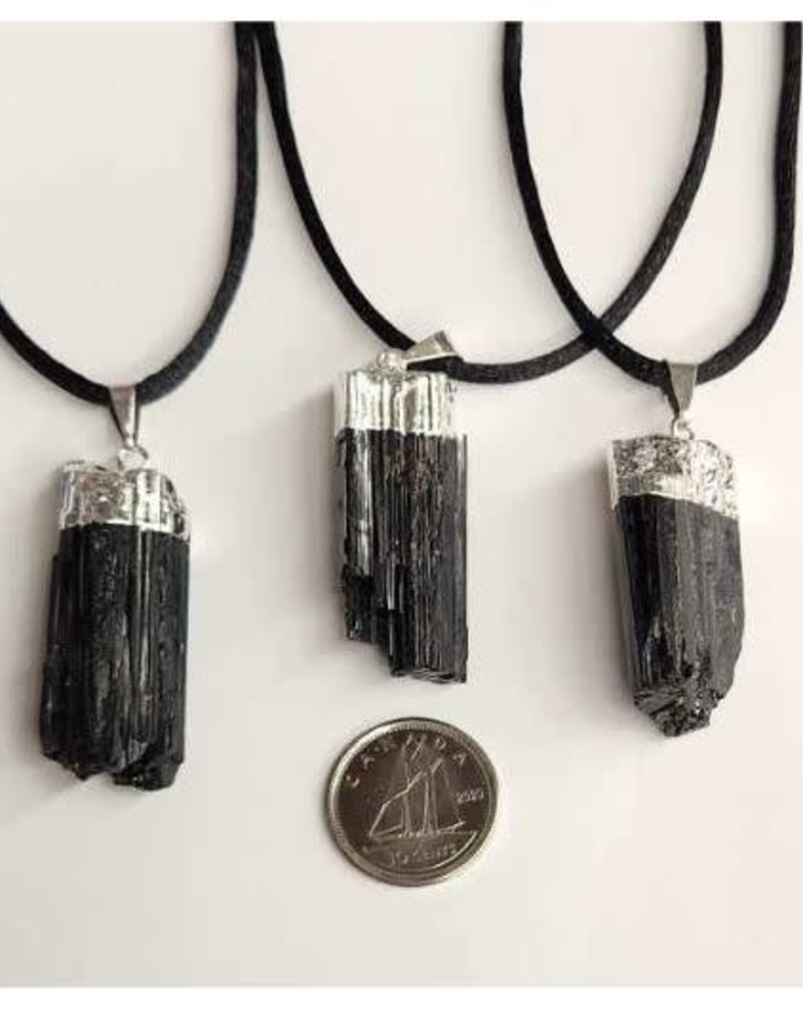 Assorted Black Tourmaline Necklaces