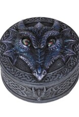 Dragon Box with Moving Eyes 4" x 4"