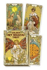 Golden Art Nouveau Grand Trumps Major Arcana Tarot