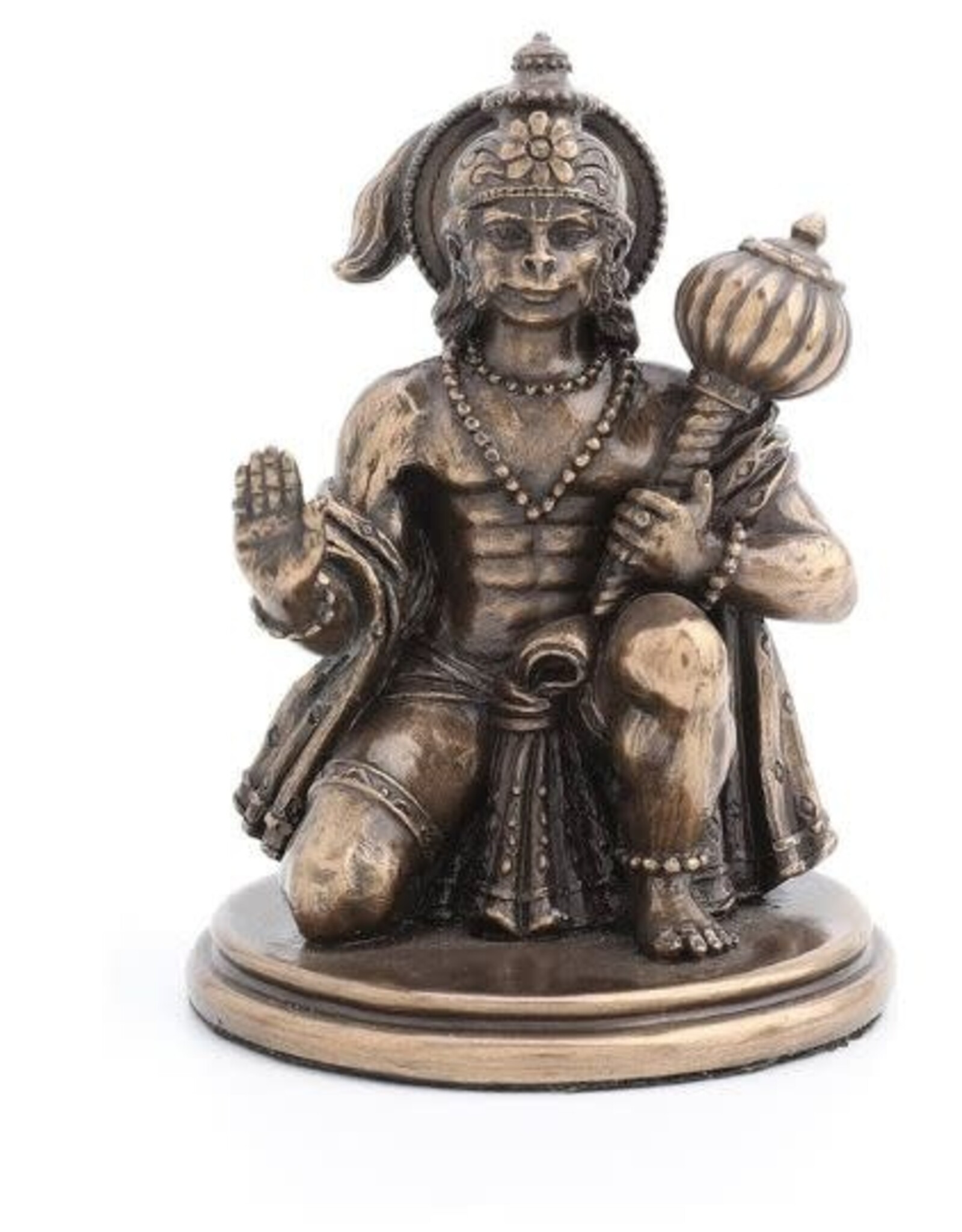 Hanuman Half Kneeling Statue - 3.5"