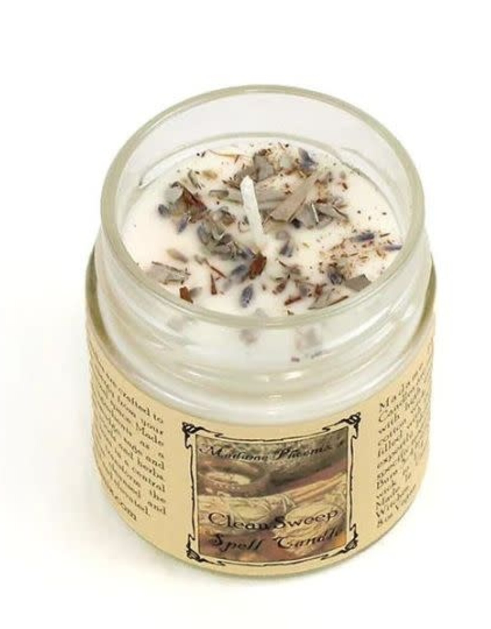 Madame Phoenix's Clean Sweep Sage Spell Candle