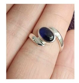 Sapphire Ring B - Size 6 Sterling Silver