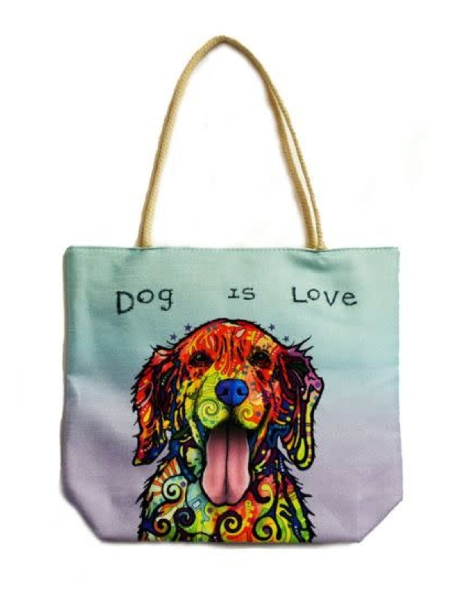 Dog is Love Tote Bag