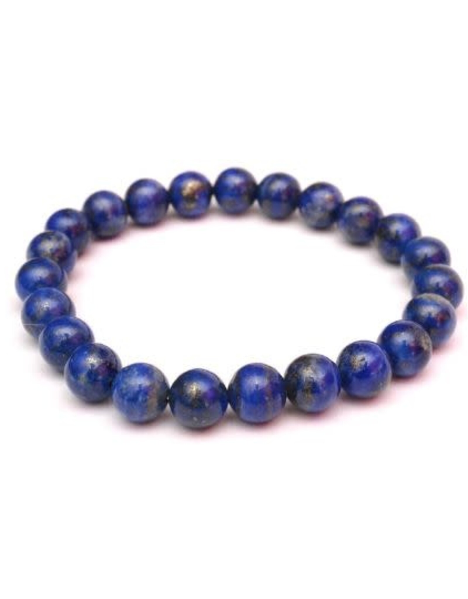 Lapis Lazuli Men's Bracelet 8MM - 8-8.5"