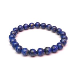 Lapis Lazuli Men's Bracelet 8MM - 8-8.5"
