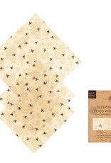 Wild & Stone Natural Beeswax Food Wraps ( 3 pack)