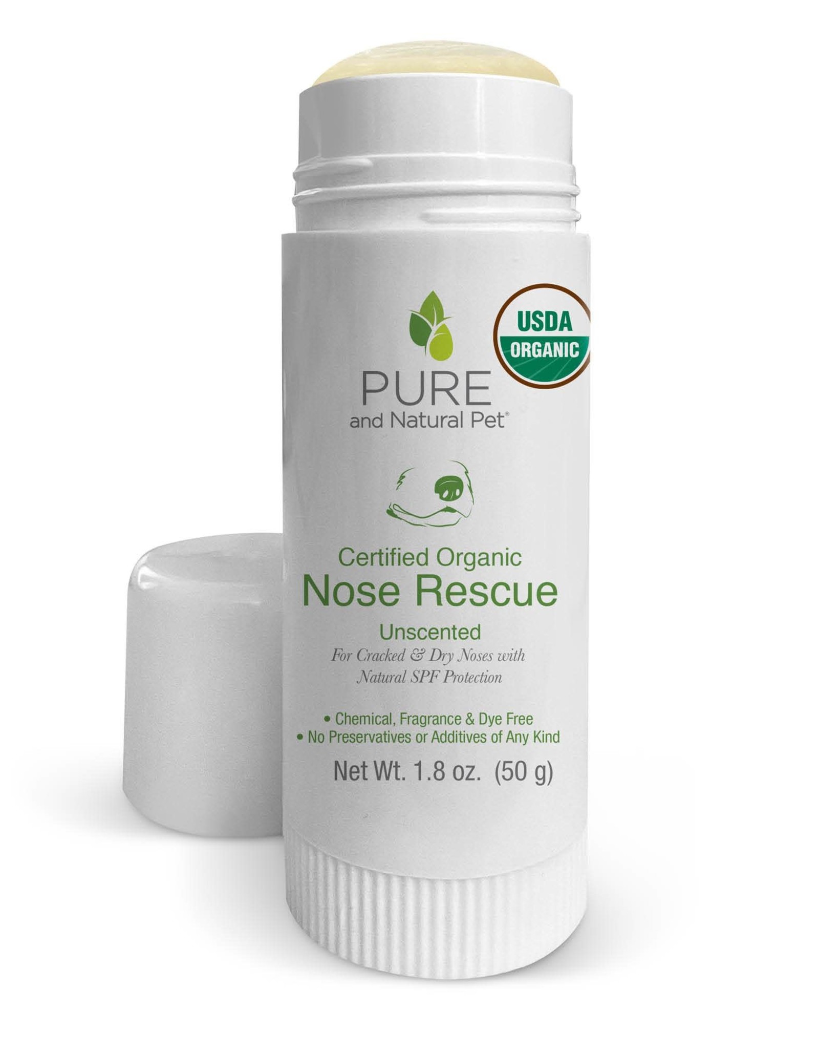 Pure and Natural Pet Organic Moisturizing Nose Rescue
