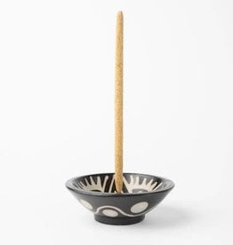 Luna Sundara Chulucanas Ceramic Incense Holder
