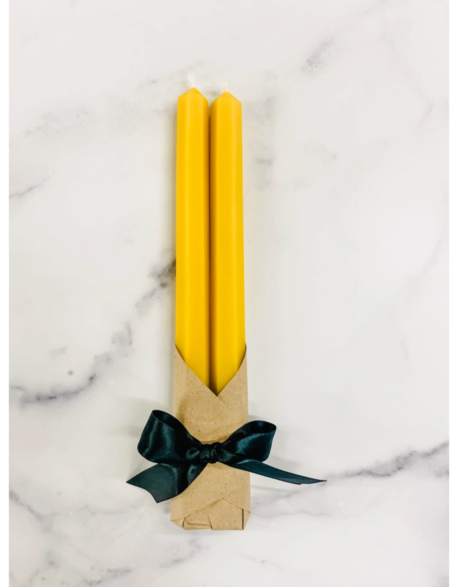 The Beekeepers Daughter Hexagon Beeswax Taper Candles