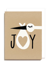 worthwhile paper Joy Greeting Card