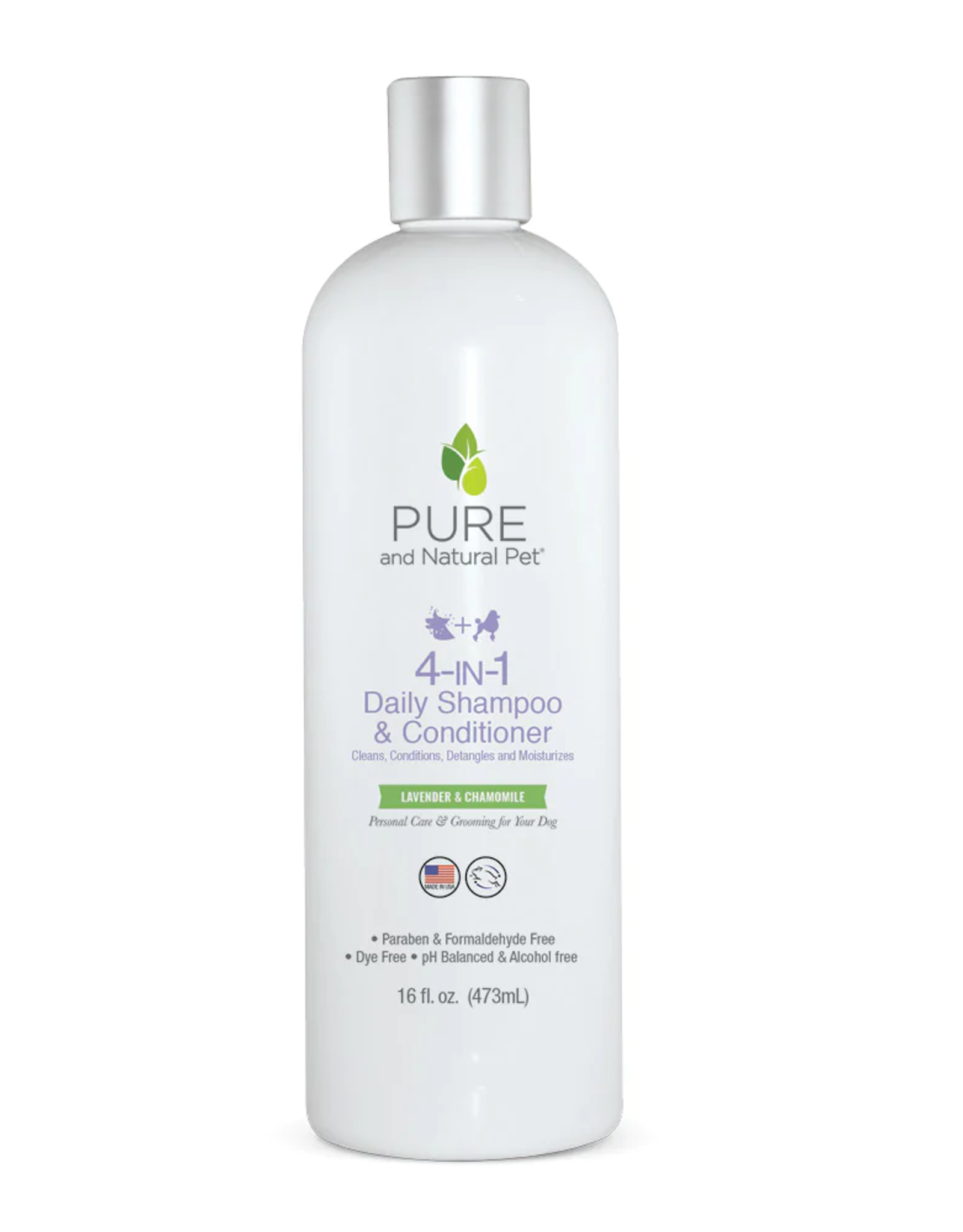 Pure and Natural Pet 4 in 1 Daily Shampoo and Conditioner