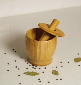 Bamboo Switch Bamboo Mortar and Pestle