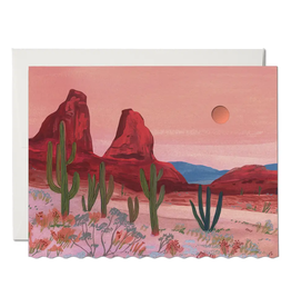 red cap cards Zion Happy Birthday Card (Cactus, Mountains)