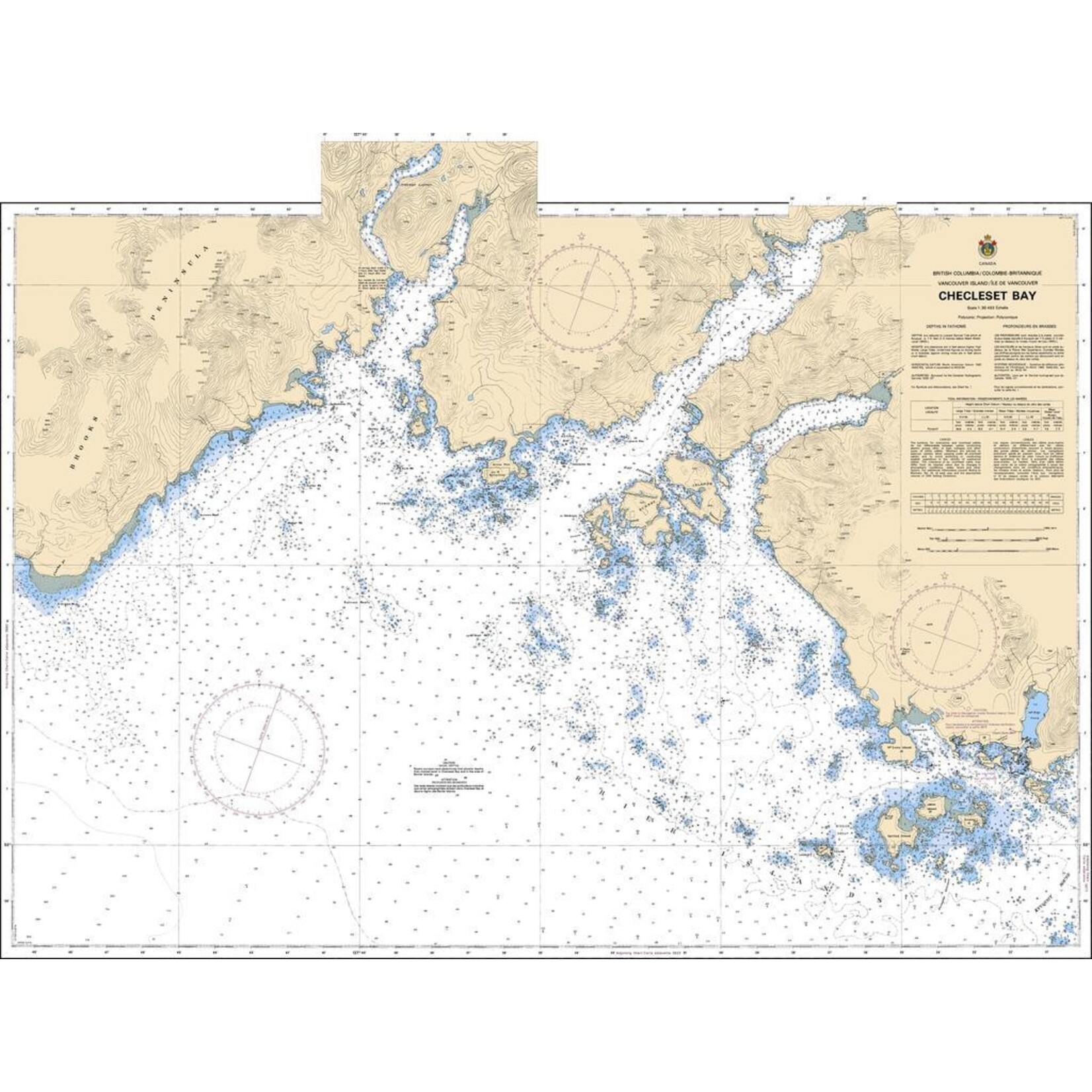 Nautical Charts - 3683-Checleset