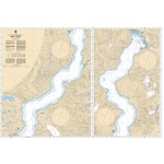Nautical Charts - 3542-Bute Inlet