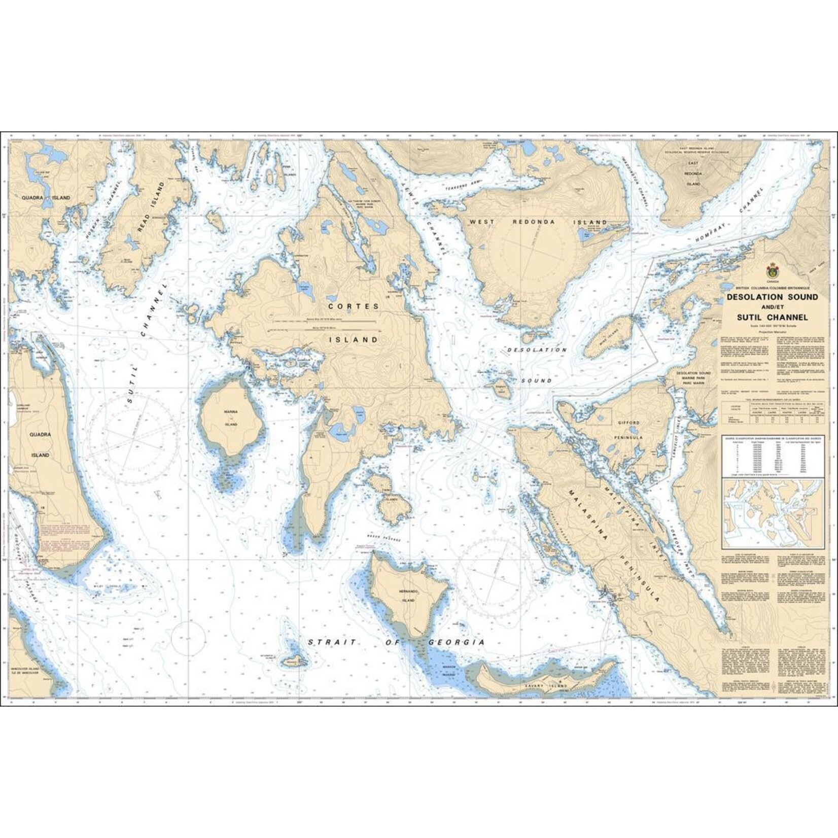Nautical Charts - 3538-Cortez
