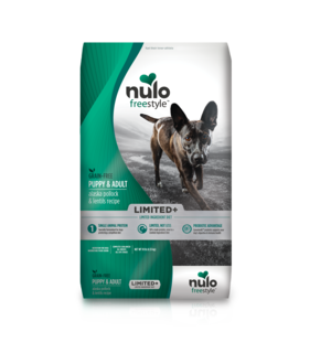 Nulo Nulo FreeStyle Grain Free High-Meat Kibble Puppy and Adult Dog Food- Limited Ingredients  Alaska Pollock Recipe
