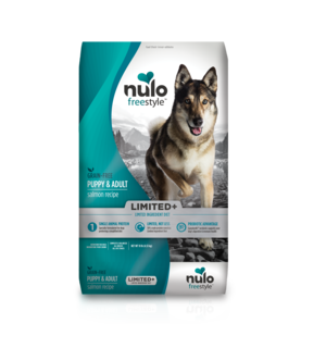 Nulo Nulo FreeStyle Grain Free High-Meat Kibble -Limited Ingredients Salmon Recipe For  Puppy and Adult Dogs