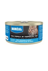 Boreal Boreal Tuna Red Meat in Gravy with White Fish For Cats 156g single Boreal Boreal Tuna Red Meat in Gravy with White Fish For Cats 156g single