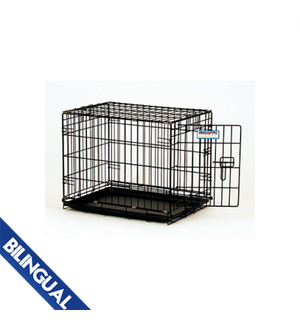 Precision Dog  ProValu Crate 1000 BLK 19x12x4