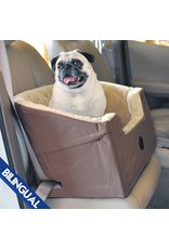 K&H K&H™ Dog Bolster Couch Mocha & Tan Large 28x40