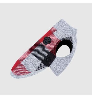 Canada Pooch Canada Pooch® Northern Knit Sweater 2.0 Plaid 20