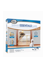 Four Paws Four Paws® Locking Wood Gate With Mesh Four Paws Four Paws® Locking Wood Gate With Mesh