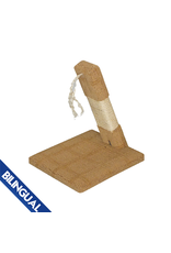 Wonder Pet Cat Angle Scratch Post With Sisal