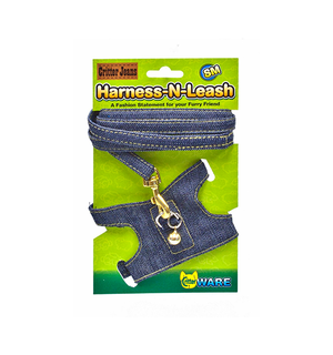 WARE Ware™ Harness-N-Leash For Small Animals-Small
