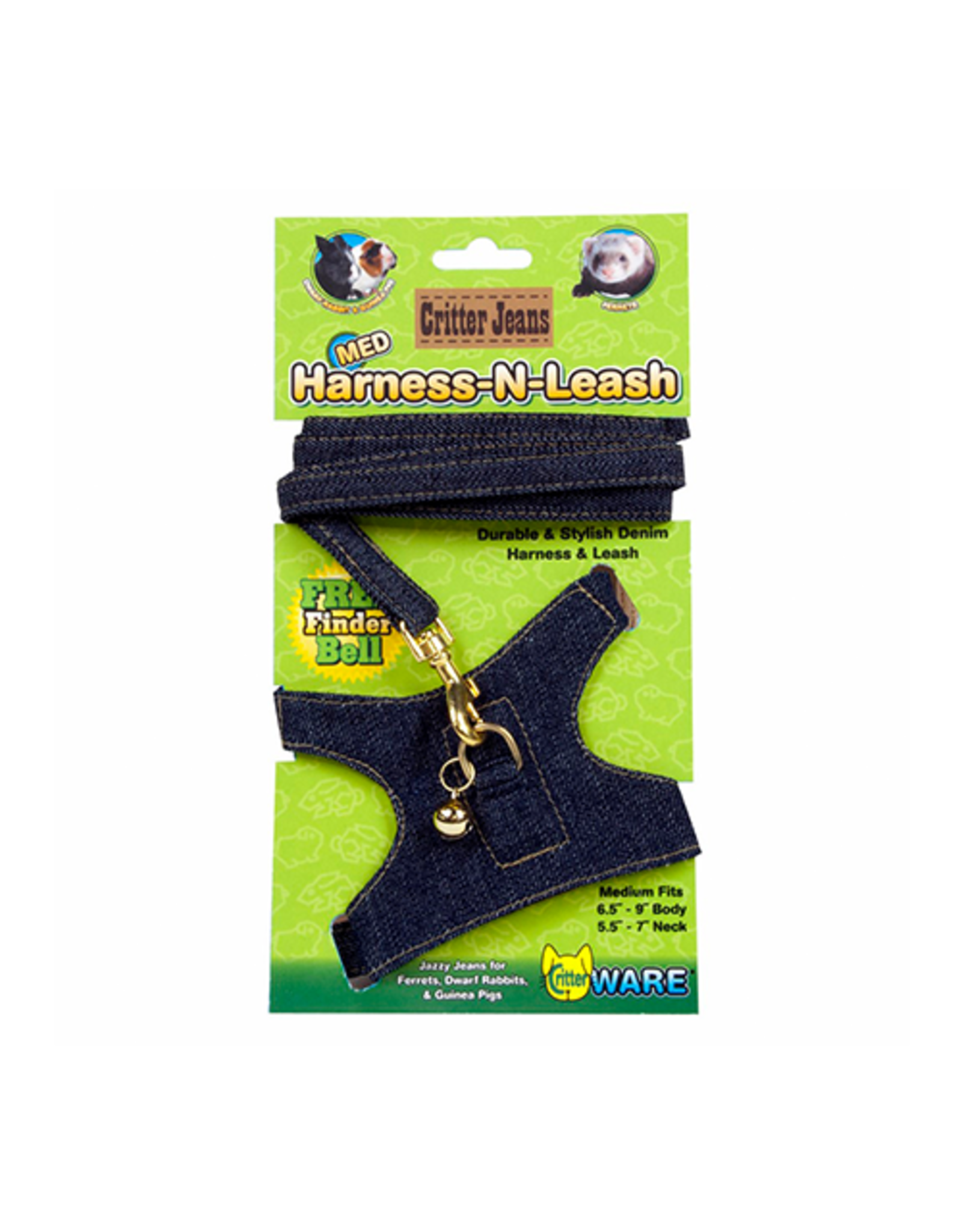 WARE Ware™ Harness-N-Leash For Small Animals-Medium