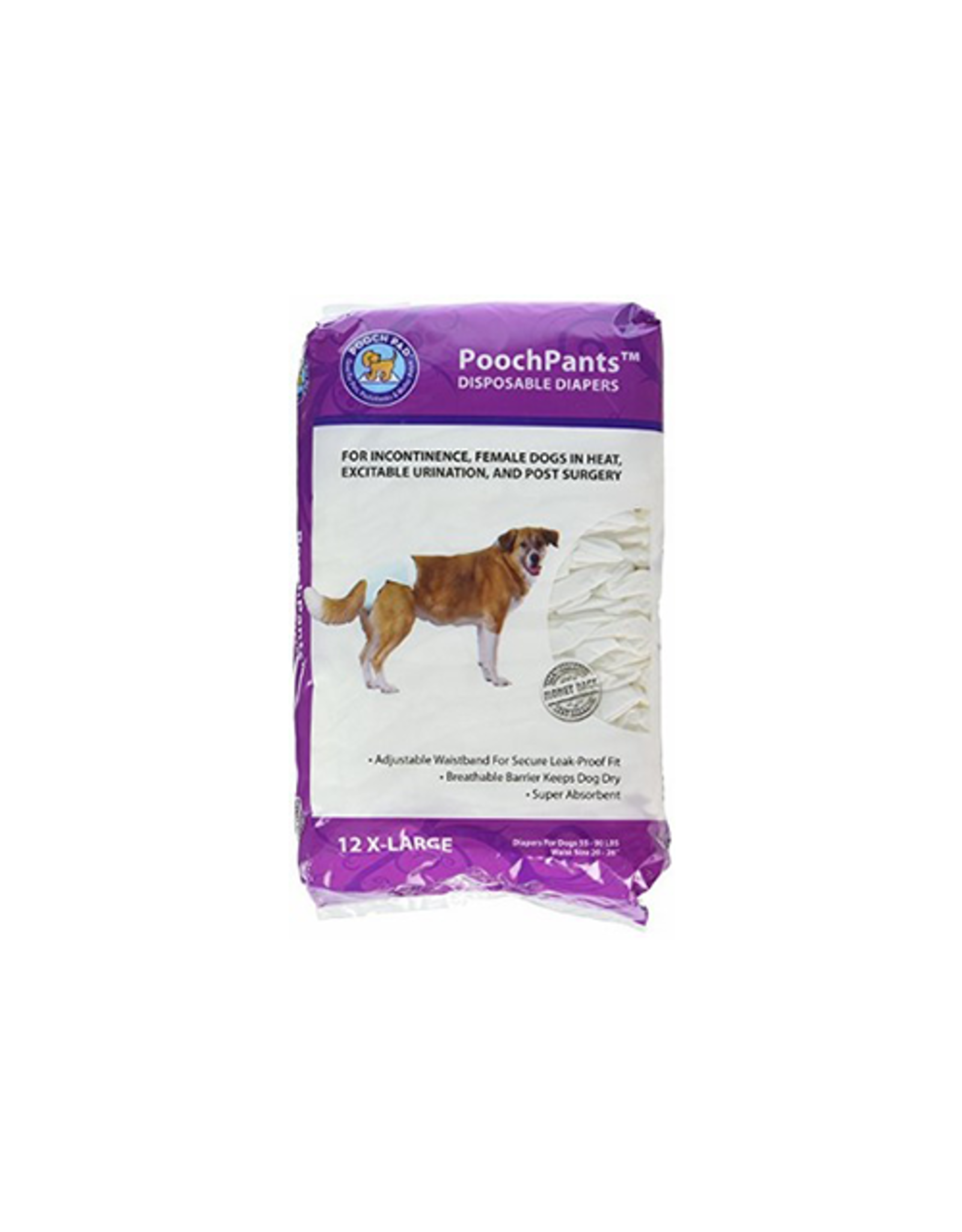 Pooch Pad Pooch Pad™ Dog Disposable Diapers 12-Pack